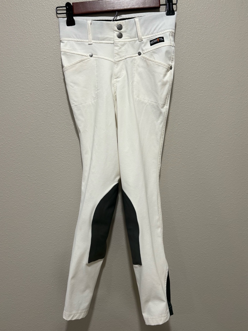 Kerrits White Equestrian Breeches Large